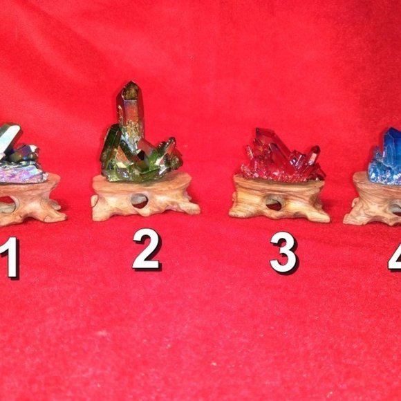 Other - Aura Quartz Titanium Crystal Clusters